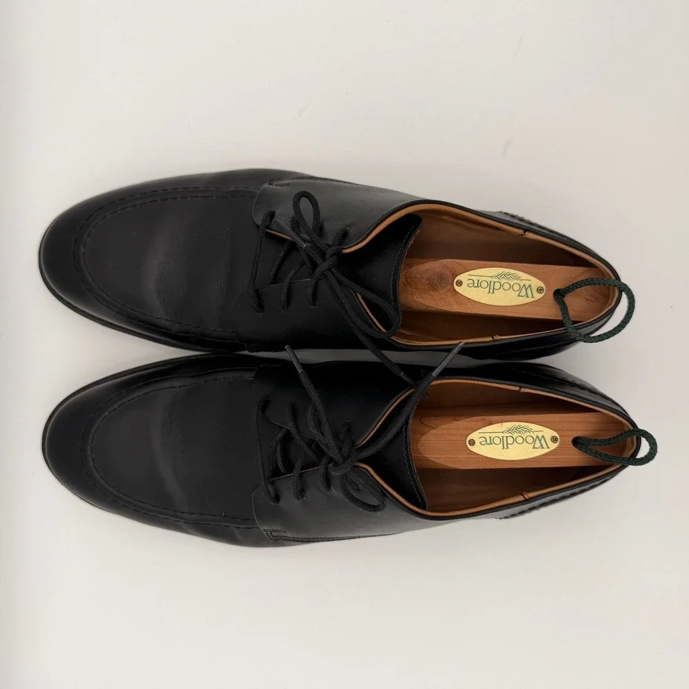 Allen Edmonds Raymond black leather derby oxfords dress shoes Mens 10
